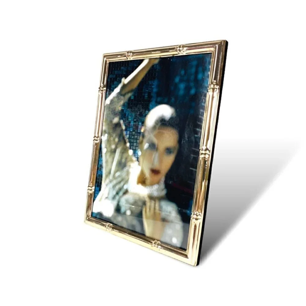 TWO BEAUTIFUL SILVER PHOTO PICTURE FRAMES BUNDLE Like New!